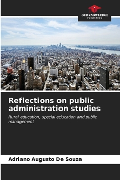 Paperback Reflections on public administration studies Book