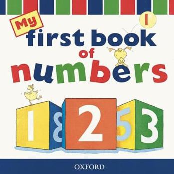 Paperback My First Book of Numbers Book