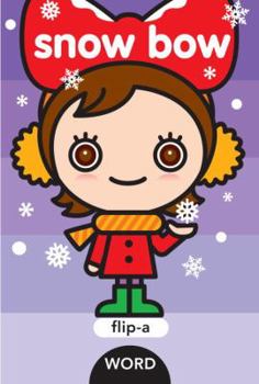 Hardcover Flip-a-Word: Snow Bow Book