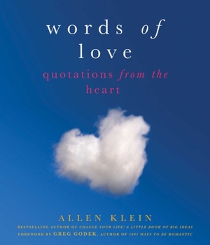 Paperback Words of Love: Quotations from the Heart Book