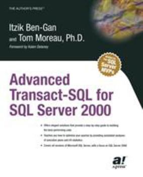 Paperback Advanced Transact-SQL for SQL Server 2000 Book