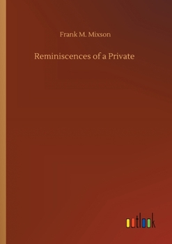 Paperback Reminiscences of a Private Book