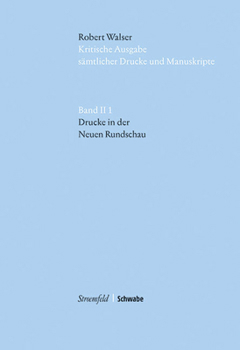 Drucke in Der Neuen Rundschau