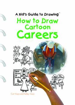 Library Binding How to Draw Cartoon Careers Book