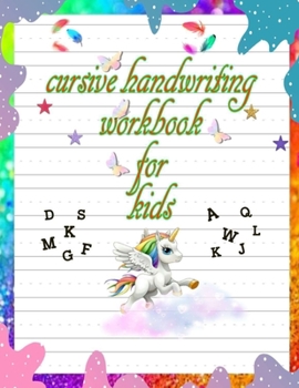 Paperback Cursive Handwriting workbook for kids: Activity Workbook For Kids Beginning to Learn Writing In Cursive, Paperback, 120 Pages, Ages 3BEAUTI+ (Trace wi Book