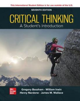 Paperback Critical Thinking: A Students Introduction Book