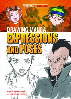 Library Binding Drawing Manga Expressions and Poses Book