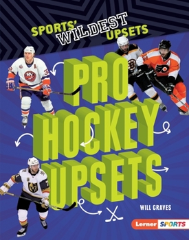 Library Binding Pro Hockey Upsets Book