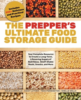 Paperback The Prepper's Ultimate Food-Storage Guide: Your Complete Resource to Create a Long-Term, Lifesaving Supply of Nutritious, Shelf-Stable Meals, Snacks, Book