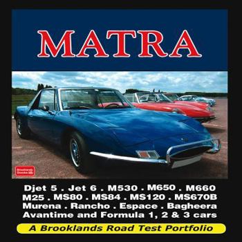 Paperback Matra: Road Test Book (Road Test Portfolio) Book