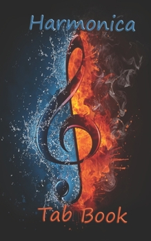 Paperback Harmonica Tab Book: Blank Sheet Music Book