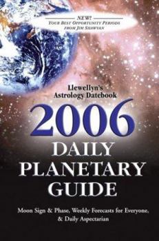 Spiral-bound Daily Planetary Guide 2006 Astrology Datebook Book