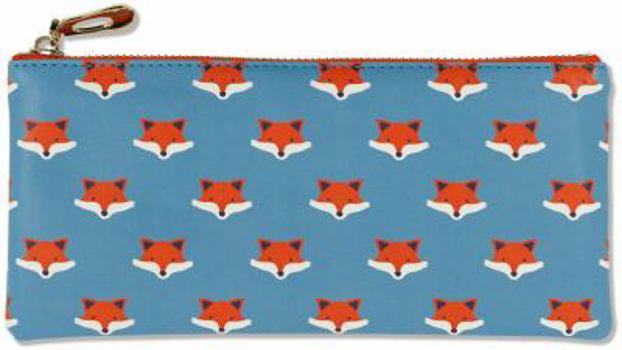 Hardcover Pencil Pouch Foxes Book