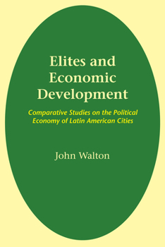 Paperback Elites and Economic Development: Comparative Studies on the Political Economy of Latin American Cities Book