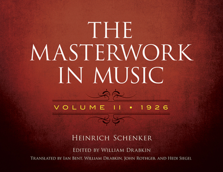 Paperback The Masterwork in Music: Volume II, 1926: Volume 2 Book