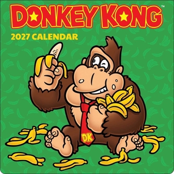 Calendar Donkey Kong 2027 Wall Calendar Book