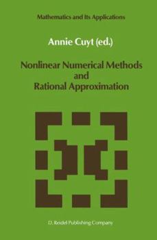 Paperback Nonlinear Numerical Methods and Rational Approximation Book