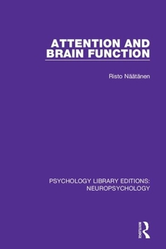 Paperback Attention and Brain Function Book