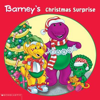 Paperback Barney's Christmas Surprise Book