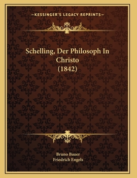 Paperback Schelling, Der Philosoph In Christo (1842) [German] Book