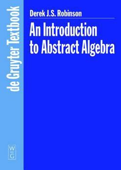 Paperback An Introduction to Abstract Algebra (De Gruyter Textbook) [German] Book