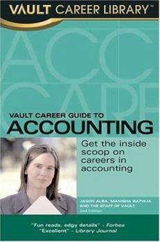 Paperback Vault Career Guide To Accounting Book