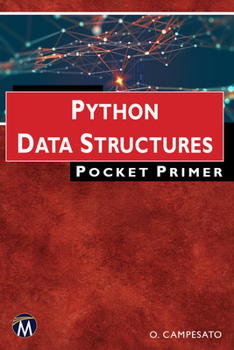 Paperback Python Data Structures Pocket Primer Book