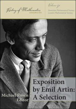 Paperback Exposition by Emil Artin: A Selection Book