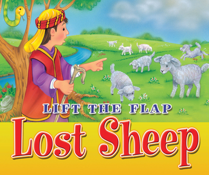 Hardcover Lift the Flap Lost Sheep Book