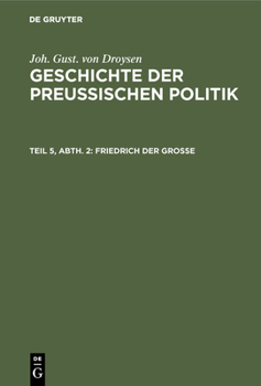 Hardcover Friedrich der Große [German] Book