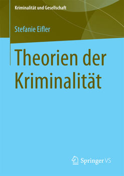 Paperback Theorien Der Kriminalität [German] Book