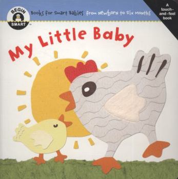 Hardcover My Little Baby: A Touch-And-Feel Book