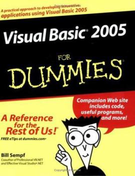 Paperback Visual Basic 2005 for Dummies Book