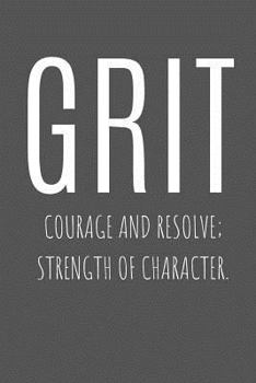 Paperback My Focus Word Journal: Grit: Yearly Focus Word Journal with Prompts and Motivational Quotes Book