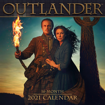 Calendar 2021 Outlander 16-Month Wall Calendar Book