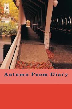 Paperback Autumn Poem Diary Book