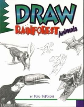 Paperback Draw Rainforest Animals Book