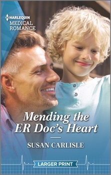 Mass Market Paperback Mending the Er Doc's Heart [Large Print] Book