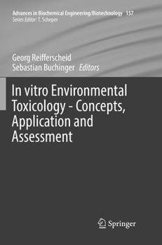 Paperback In Vitro Environmental Toxicology - Concepts, Application and Assessment Book