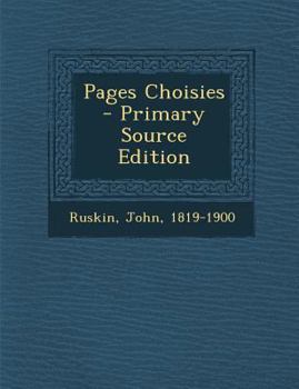 Paperback Pages Choisies [French] Book