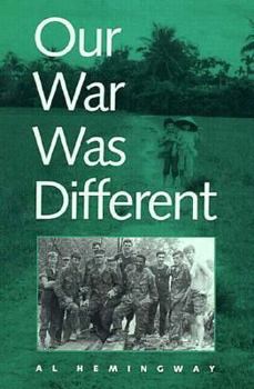 Hardcover Our War Was Different: Marine Combined Action Platoons in Vietnam Book