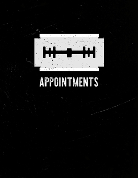 Paperback Appointment Book 2020: Barbers appointment book 2020. Month to Month Calendar + Daily / Hourly appointments w/ 15 min slots. Book