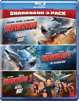Blu-ray Sharknado Triple Feature Book