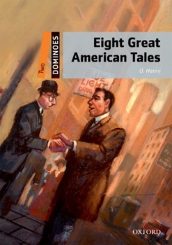 Paperback Eight Great American Tales [With CDROM] Book