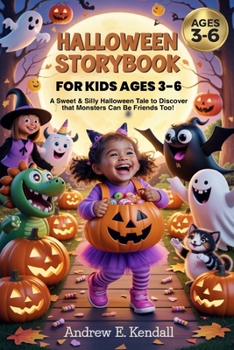 Halloween Storybook for Kids Ages 3-6: A Sweet & Silly Halloween Tale to Discover that Monsters Can Be Friends Too!