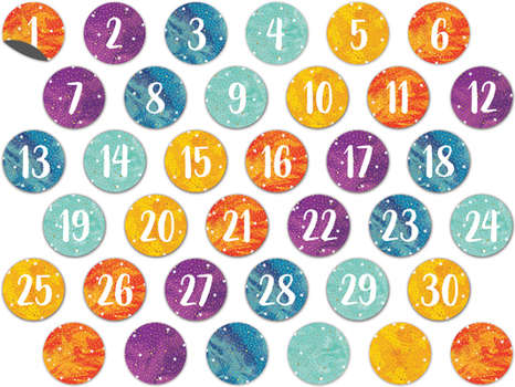 Misc. Supplies Galaxy Magnetic Numbers Book