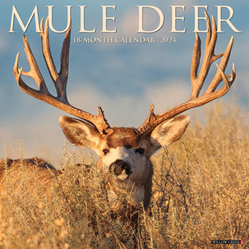 Calendar Mule Deer 2024 12 X 12 Wall Calendar Book