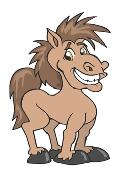 2020 Daily Planner Horse Illustration Equine Smiling Cartoon Pony 388 Pages: 2020 Planners Calendars Organizers Datebooks Appointment Books Agendas