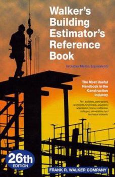 Paperback Walker's Building Estimator's Reference Book