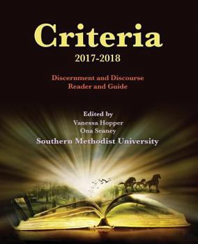 Paperback Criteria 2017-2018: Discernment and Discourse Reader and Guide Book